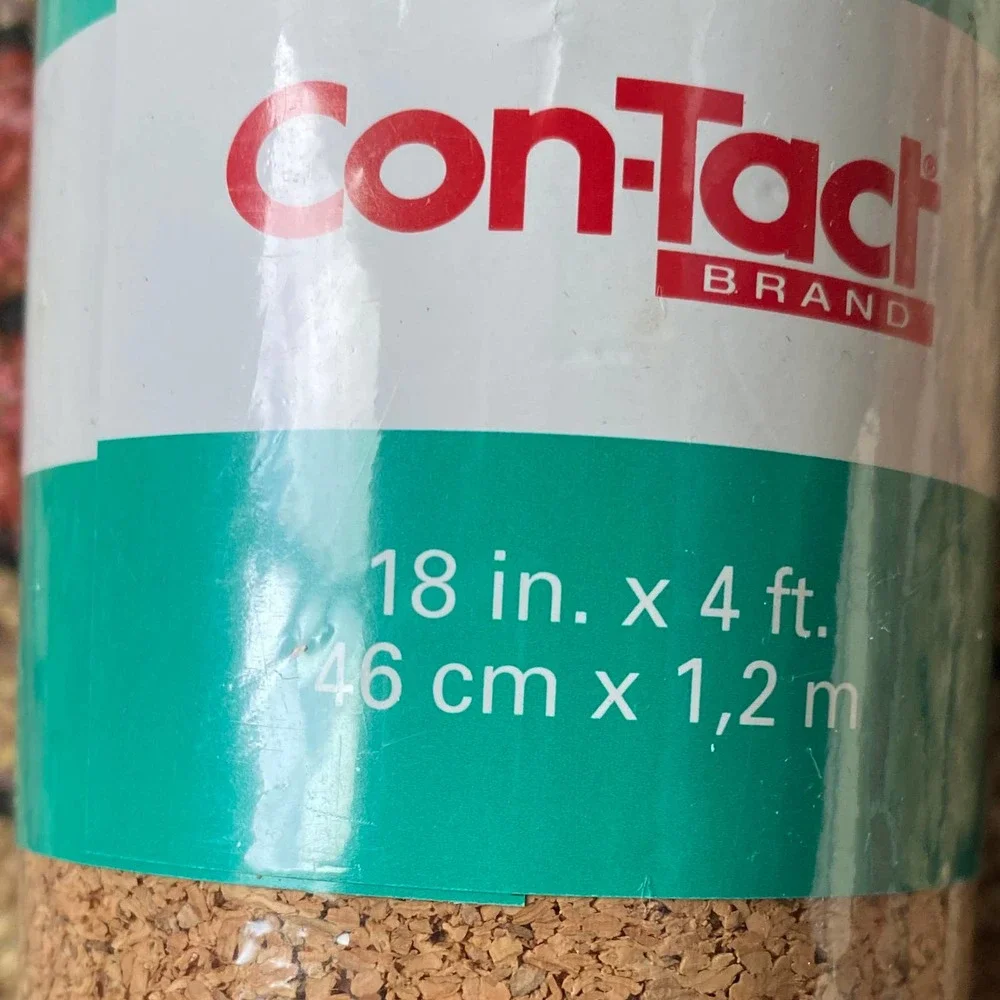 Con-Tact Natural Cork Self Adhesive‎ 18 in. x 4ft.